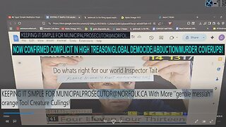 Keeping It Simple For MUNICIPALPROSECUTOR@NORFOLK.CA With More ''gentile messiah'' Creature Culling!
