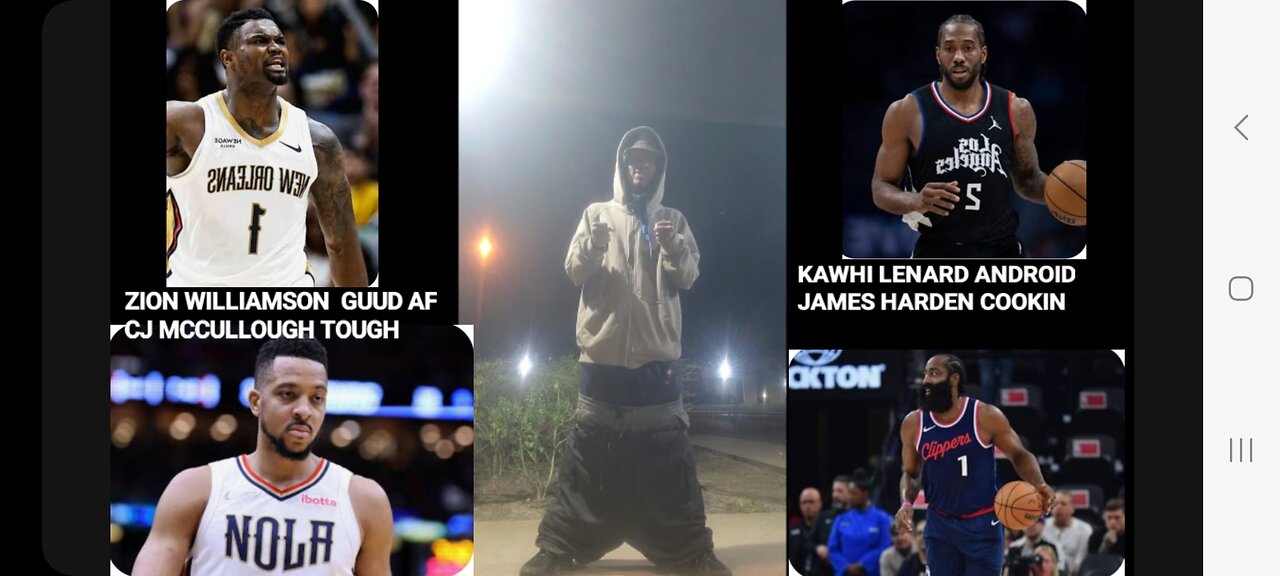 CLIPPERS VS PELICANS ZION WILLIAMSON GONNA TAKE OVA LEAGUE IF STAY HEALTHY KAWAI HARDEN CJ TURNT💪🏾🔵