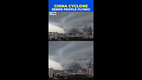 China Cyclone....🥺😰