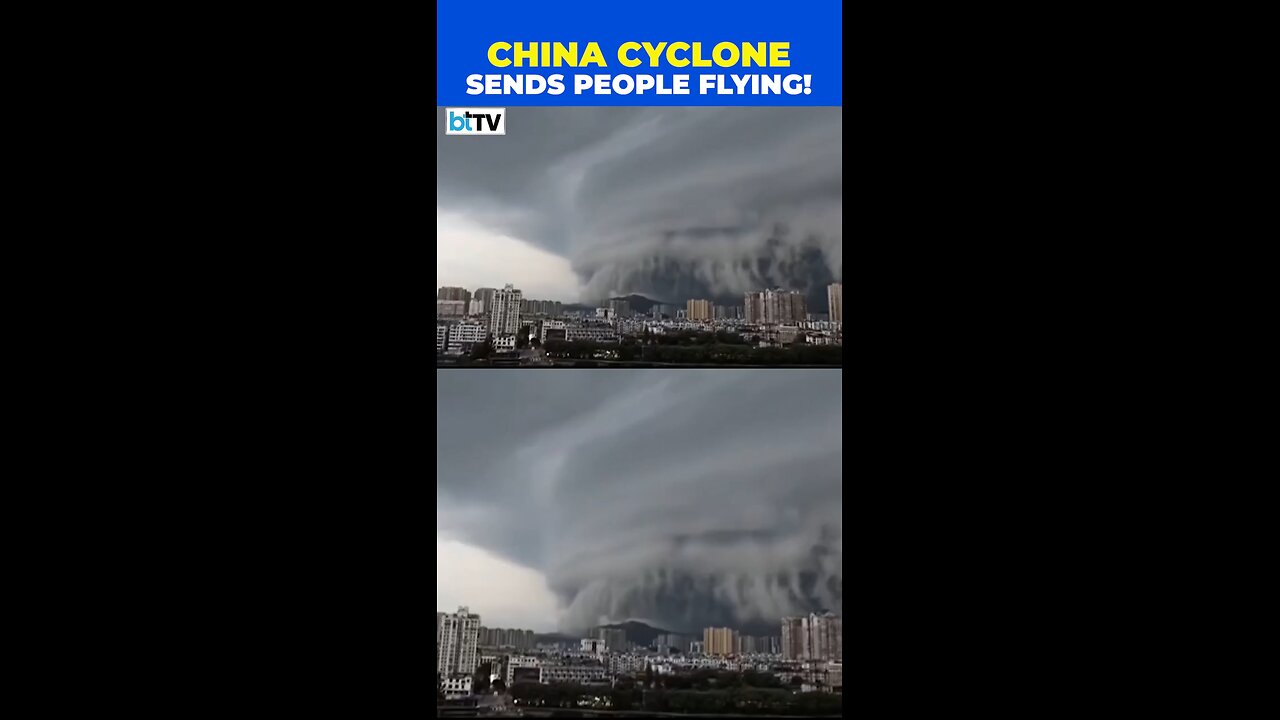 China Cyclone....🥺😰