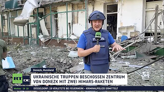 US-Raketen im Einsatz: Ukraine greift zentrales Viertel in Donezk an