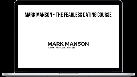 The Fearless Dating Course-Mark Manson-Download