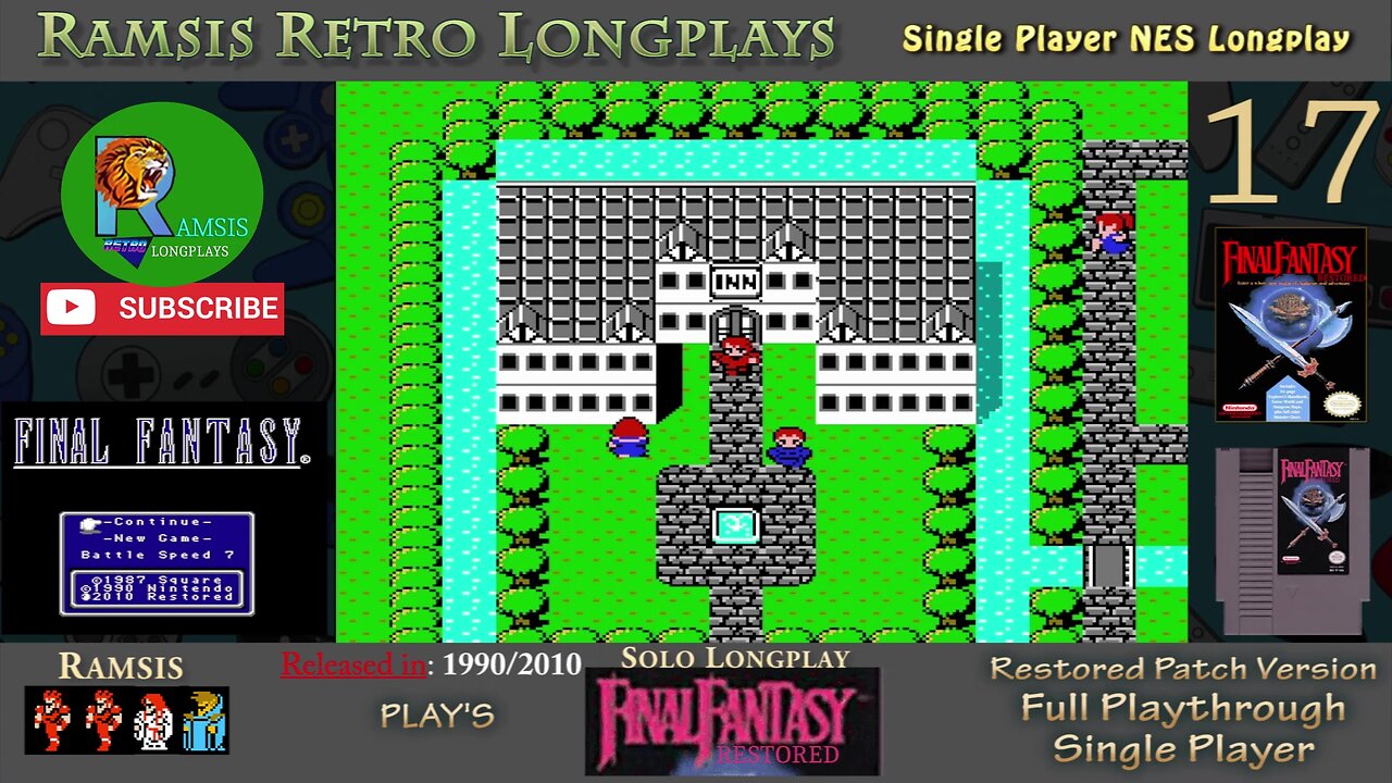 Final Fantasy Restored + (NES) | Into the Waterfall Caverns | Episode #17