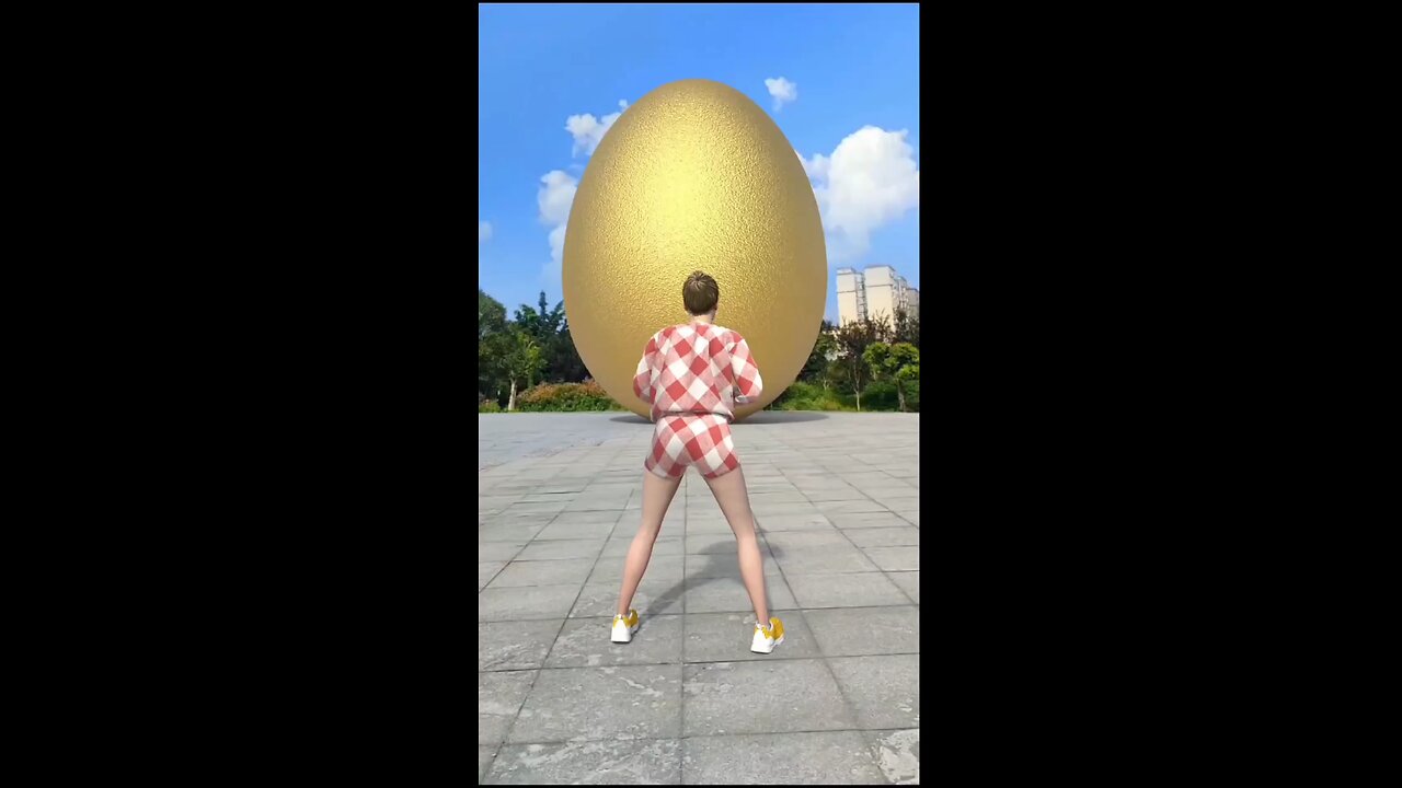 break golden egg 🥚 shell