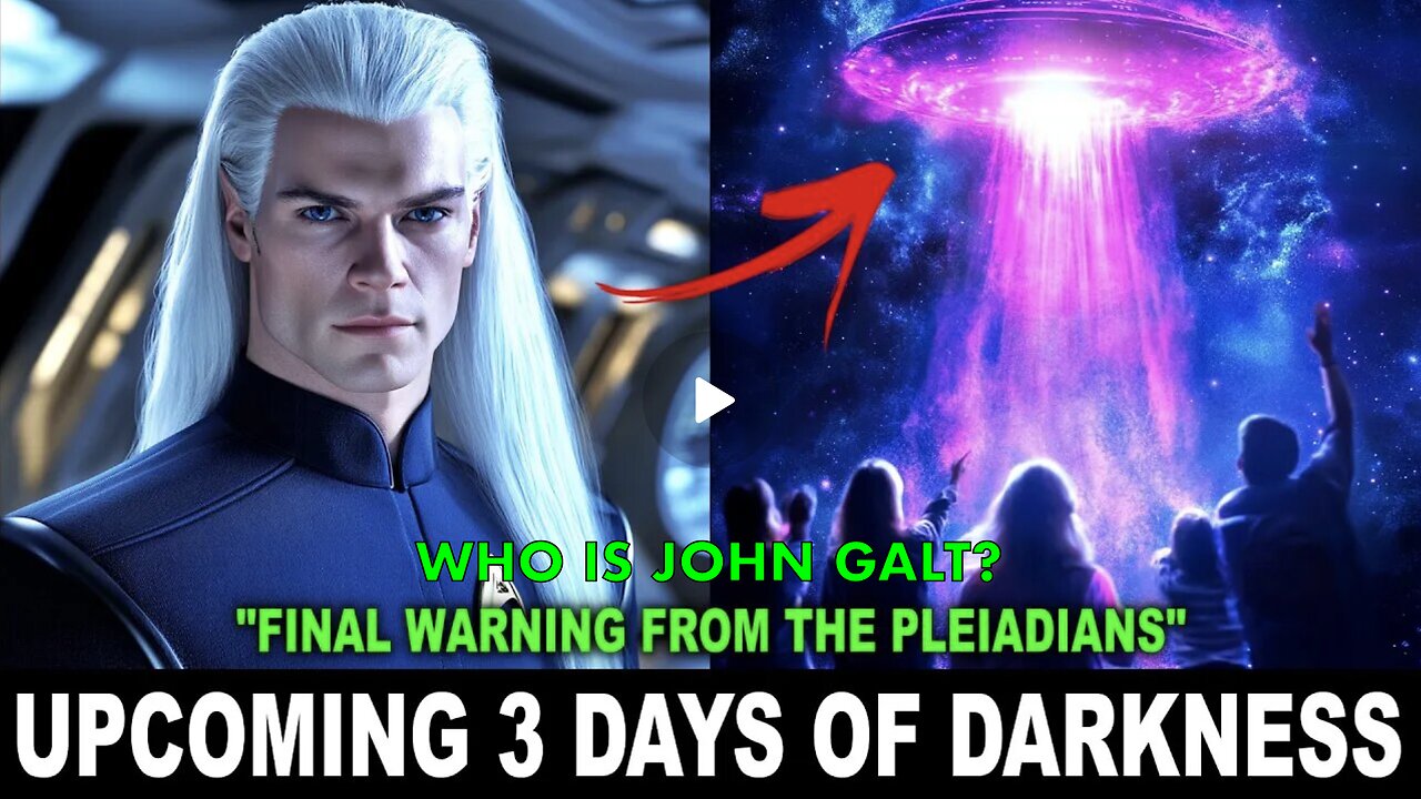 Final warning from the Pleiadians about the upcoming 3 days of darkness! Get Ready to this Day!