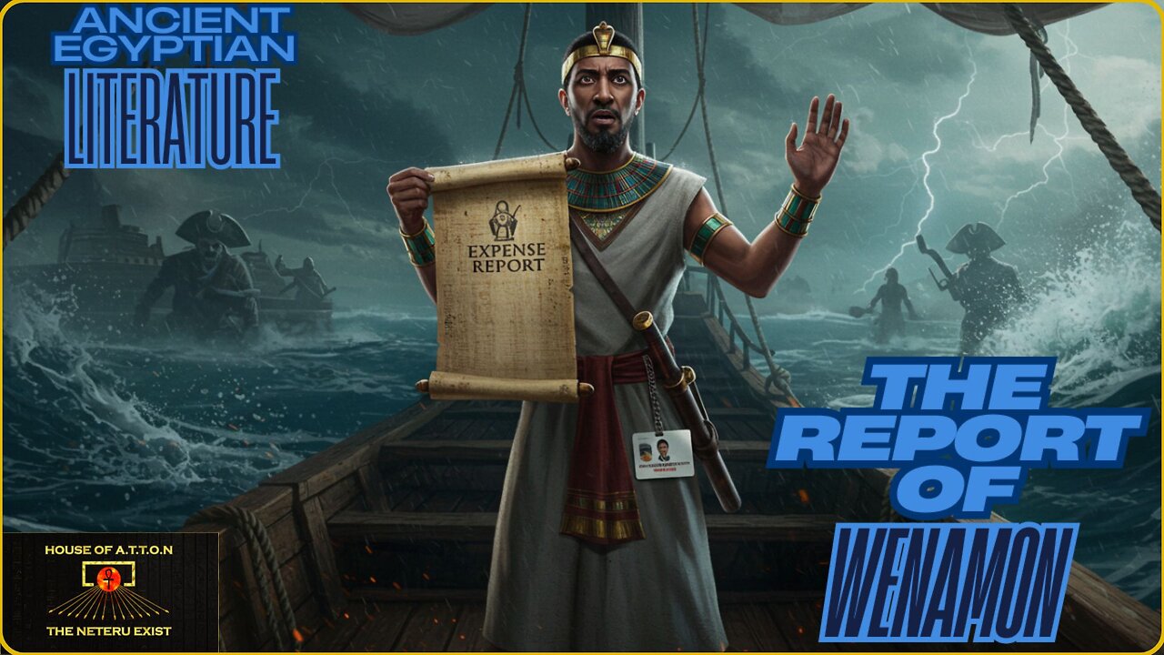 The Report of Wenamon ~ Ancient Kemetic Literature Reading by: Atef Rem Qem Maat