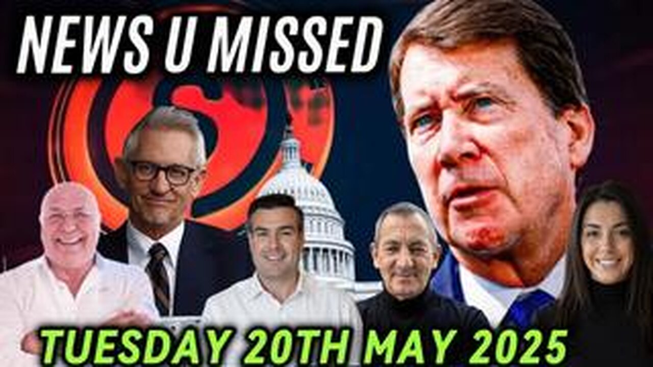 CHARLIE WARD DAILY NEWS WITH CHARLIE WARD, PAUL BROOKER & WARREN THORNTON 20TH MAY 2025