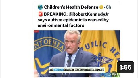 "Debunking Robert Kennedy Jr.'s Claims: Autism Epidemic Not Caused By Environmental Factors"