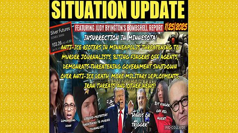 SG Anon. Juan O Savin ~ Situation Update 1/25/26 ~ Restored Republic > Judy Byington- Q+ White Hats