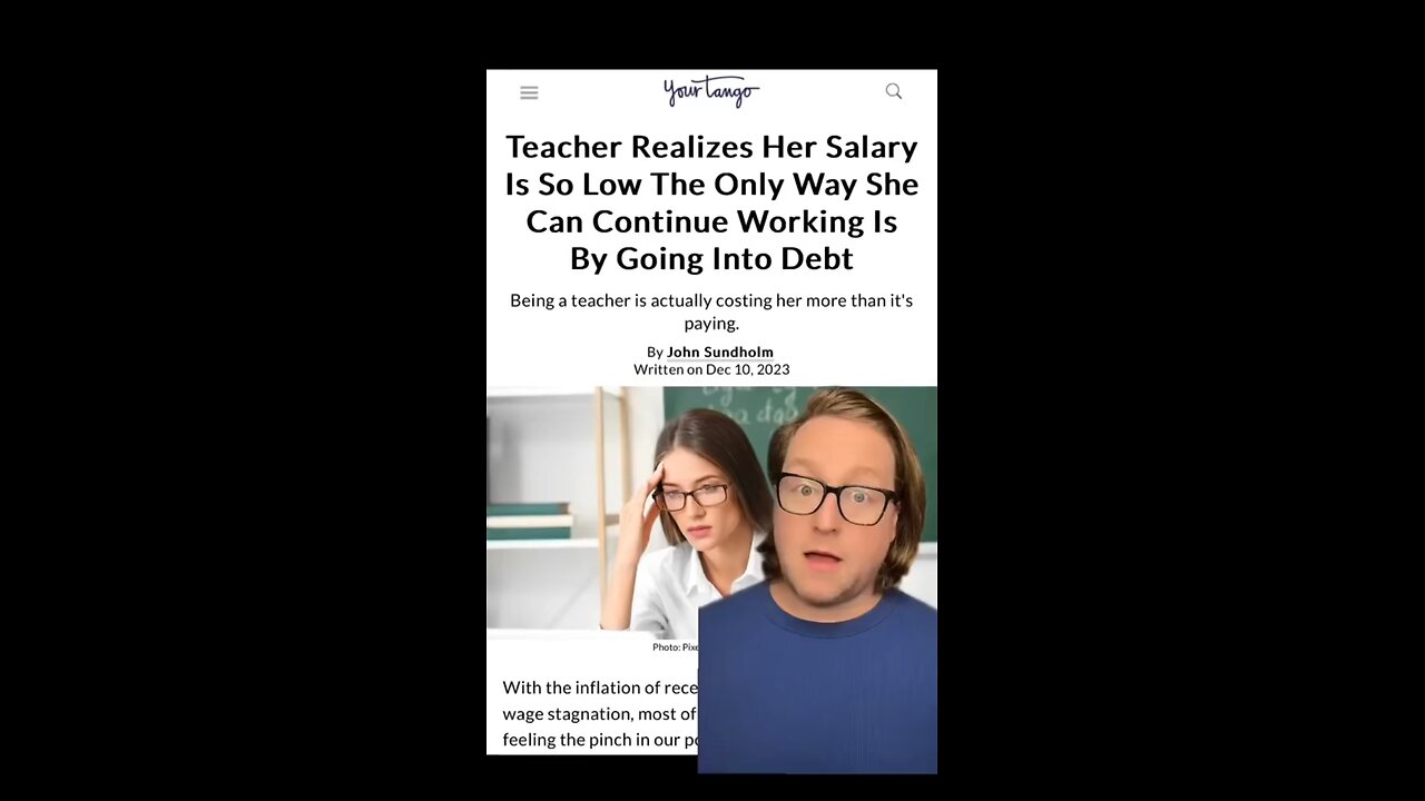 It’s always the teachers