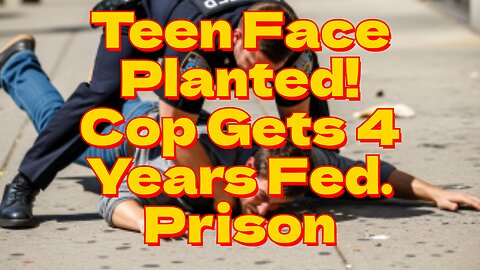 Teen Face Planted By Police. Legally DOA for 5 minutes before EMT's started CPR and saved his life.