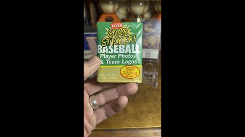 1984 #fleer Star stickers #baseballcards #packopening #junkwax #ryanexpress