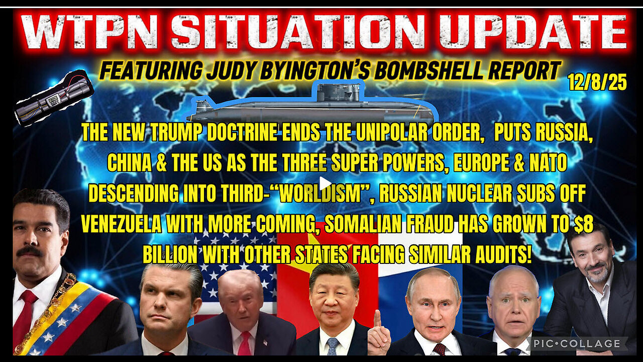 WTPN SITUATION UPDATE FEATURING RESTORED REPUBLIC 12/8/25