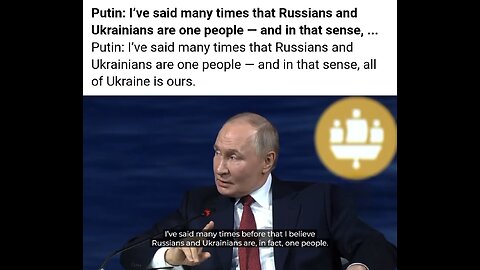 Ukraine an Russia one people and one Country OURS!