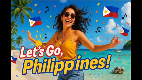 🎵 This Isn’t Just a Travel Video — It’s My Love Letter to the Philippines 🇵🇭❤️