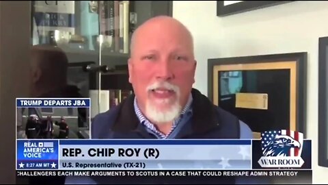 REP. CHIP ROY: "IF TEXAS FALLS, AMERICA FALLS. THE MUSLIM BROTHERHOOD SEES DALLAS AS GROUND ZERO."