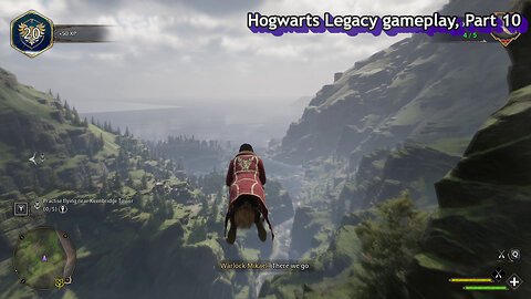 Hogwarts Legacy gameplay, Part 10, 60 fps