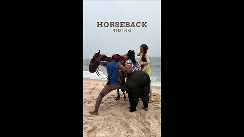 POOR HORSE! 😅 #BeforeAndAfter