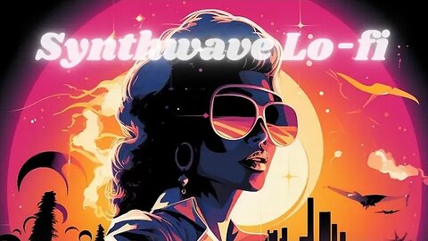 Synthwave Lo-Fi Beats 🎧 Chill Music for Studying, Focus & Relaxation | Retro Vibes