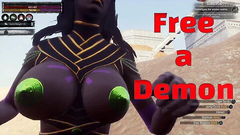 Conan Exiles beginners guide free a demon Busty boobs Breast Expansion