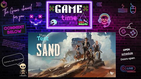 SAND : play test first play