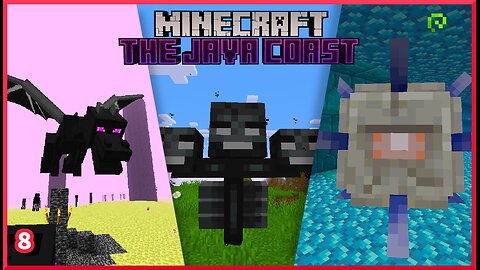Defeating the Big Three Bosses in Minecraft