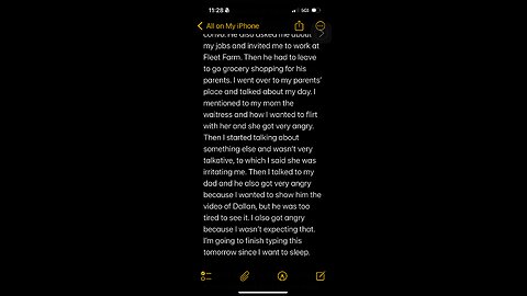 “I was talking about the cute waitress I’d met and [my mom] got very angry.