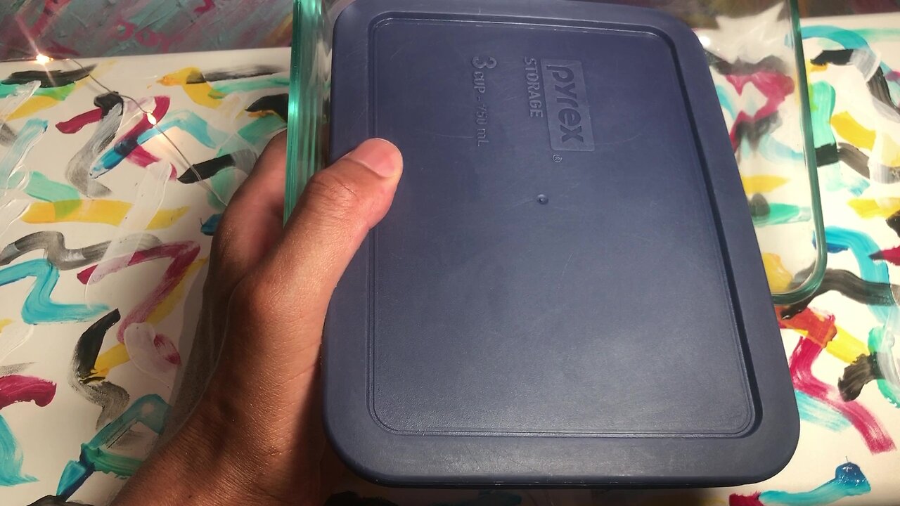 Pyrex 3-Cup Single Rectangular DISH LID - REVIEW