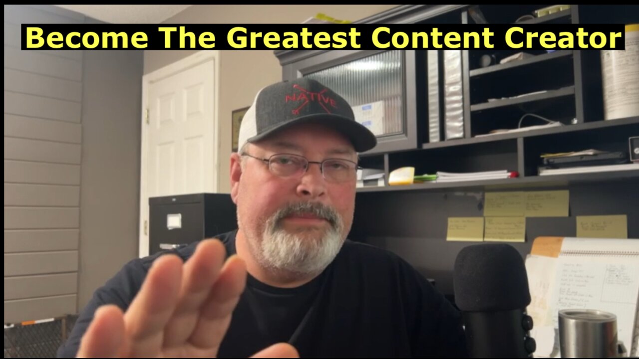 Let me help you become one of the greatest content creators on the Internet.