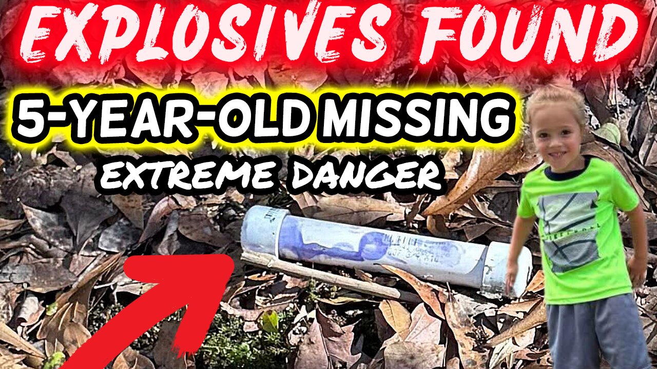 EXPLOSIVES Found: 5-Year-Old Johnathan Everett Boley Missing, Jasper Alabama