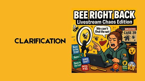 CLARIFICATION: AI EDITION