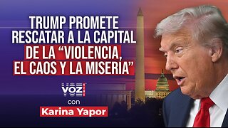 El presidente Trump toma el control de las fuerzas del orden en la capital de EEUU