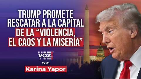 El presidente Trump toma el control de las fuerzas del orden en la capital de EEUU