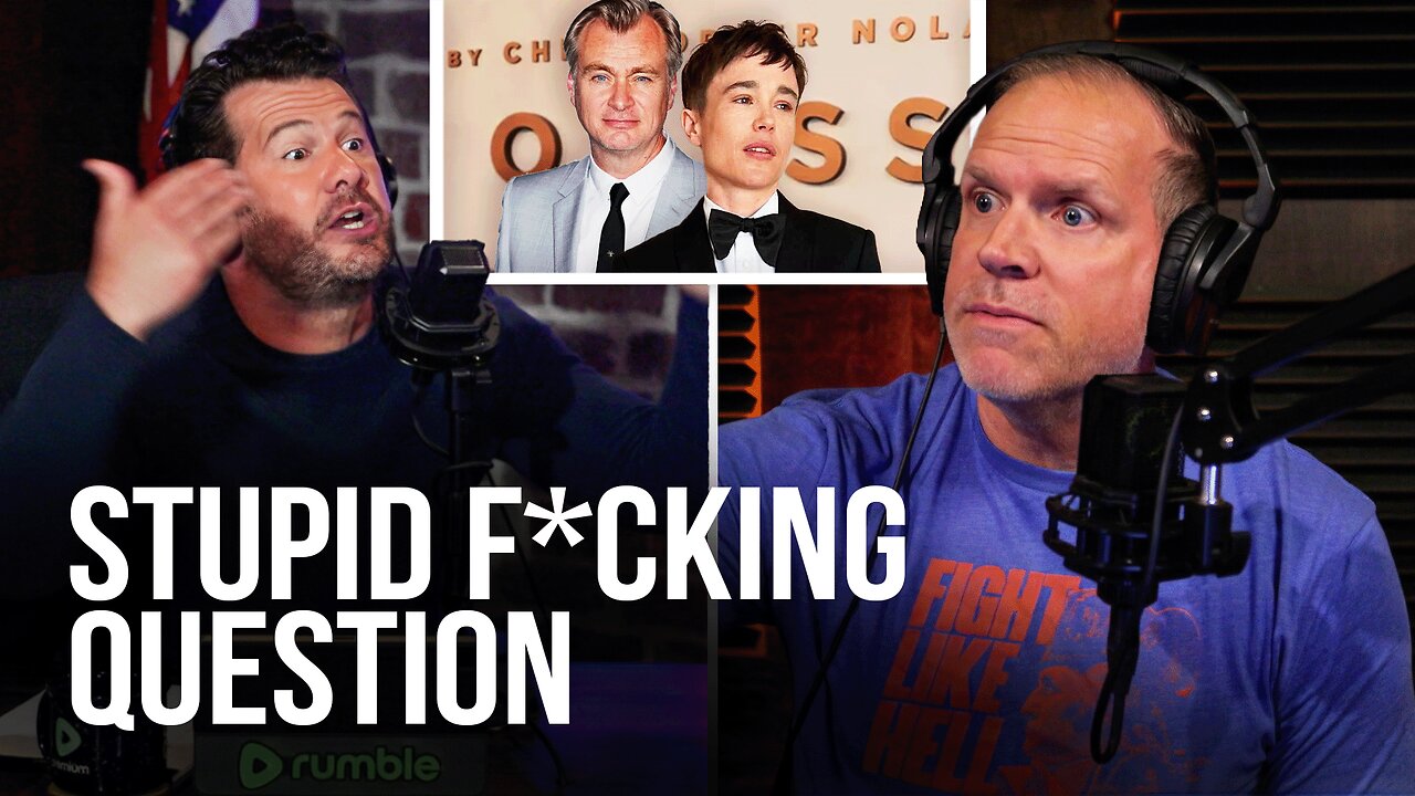 Crowder Crashes Out Over Christopher Nolan and Elliot Page's Odyssey 'Bromance'