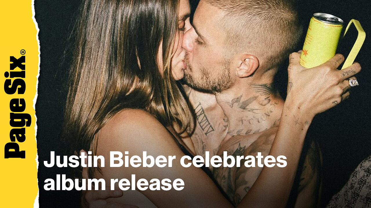 Justin Bieber throws star-studded bash to celebrate album release