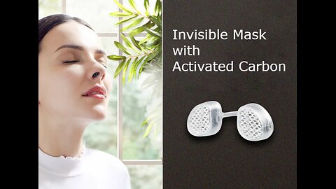 Activated Carbon Invisible Mask, Filter Allergen, Formaldehyde, Haze, Dust & More