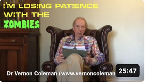 "Zombie Patience Wearing Thin"