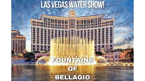 Fountains of Bellagio Las Vegas UNREAL Water Show! (Full 4K Experience)