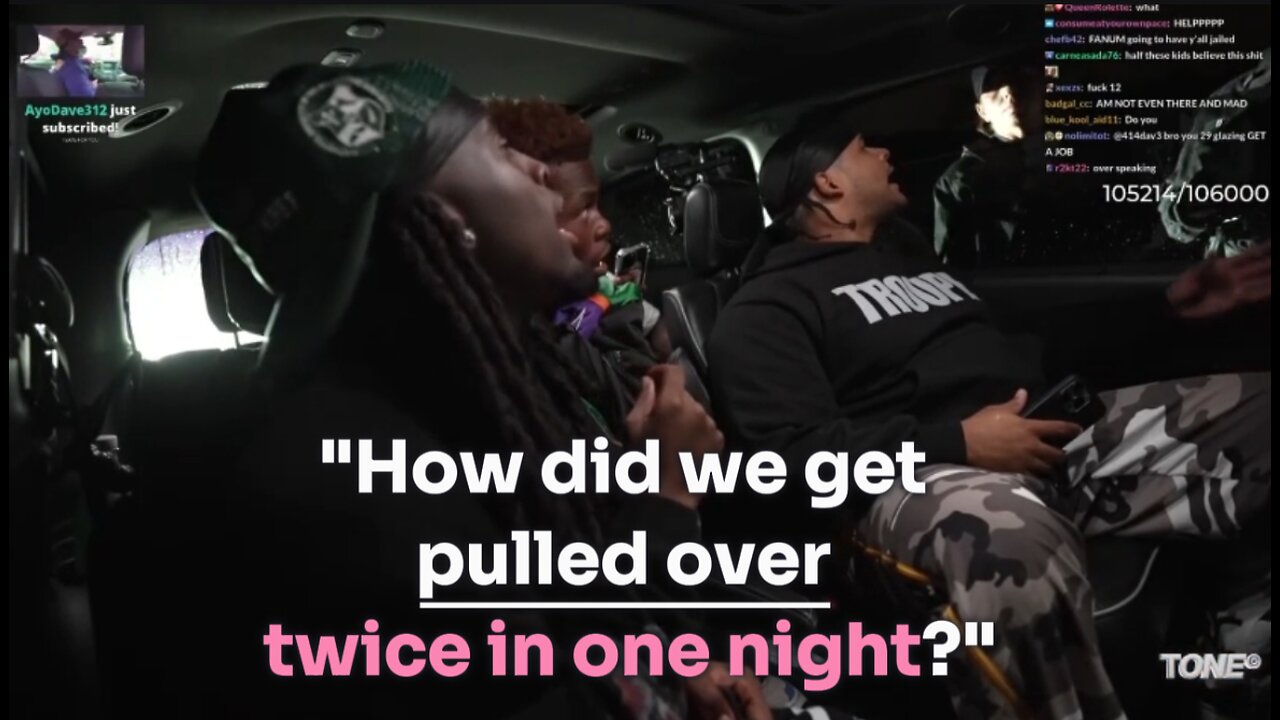 AMP WAS OVERLY LIT: Pulled Over TWICE! Crazy Night in San Antonio! 🚓👮🏽🚨