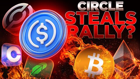Circle Stock Stealing Crypto Rally?🔥Stablecoin Takeover🔥