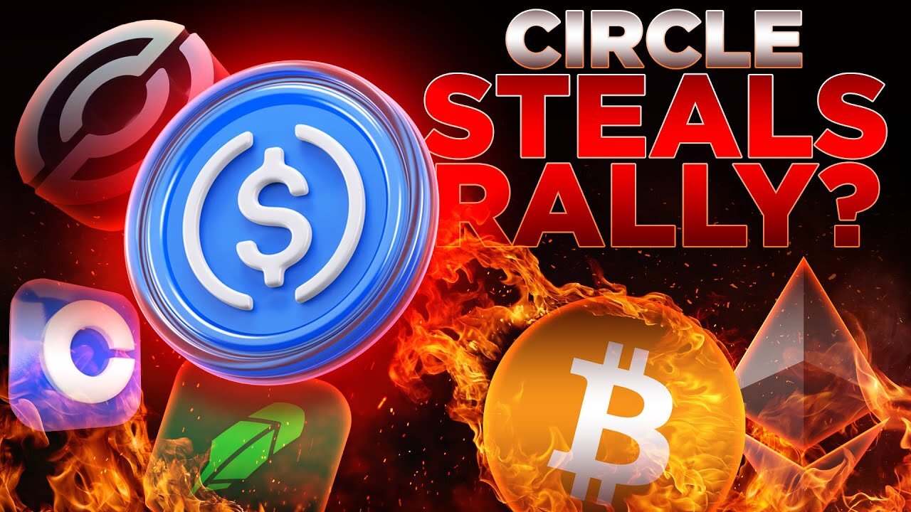 Circle Stock Stealing Crypto Rally?š„Stablecoin Takeoverš„