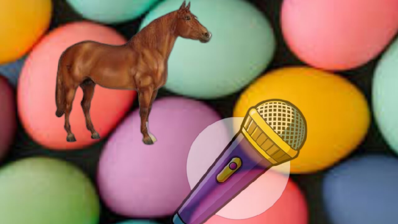 Interviews with a toddler: Easter egg hunt and neigh neigh corns!