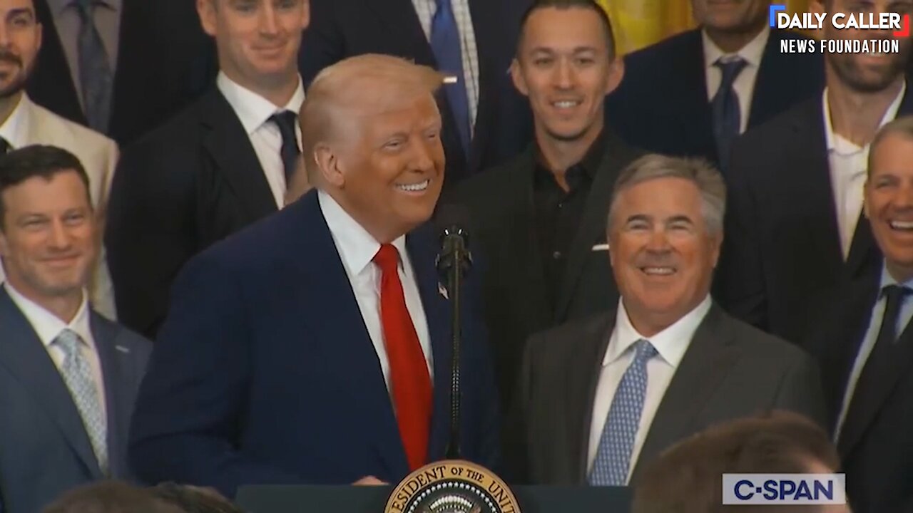 Trump Gets HILARIOUS With The LA Dodgers