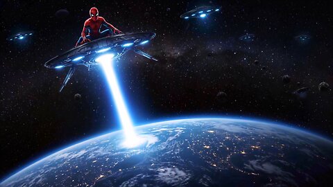 Bad Spider Man ALIEN UFO INVASION | With Great Power Comes Great Responsibility Meme