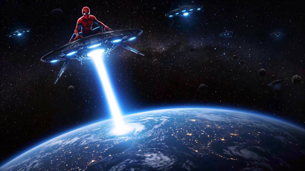Bad Spider Man ALIEN UFO INVASION | With Great Power Comes Great Responsibility Meme