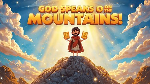 God Speaks on the Mountain! Ten Commandments