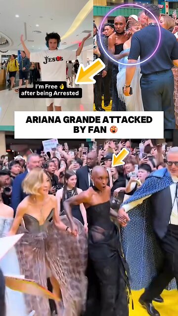 Ariana Grande attacked by a fan in Singapore. #arianagrande #japd