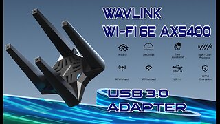 WAVLINK Wi Fi 6E AX5400 USB 3 0 Adapter
