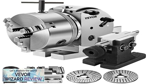 VEVOR Dividing Head BS-0 5Inch 3 Jaw Chuck Dividing Head Set Precision Review