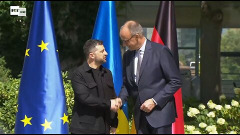 LIVE: Merz und Selenskij treten nach Videokonferenz mit Trump vor die Presse